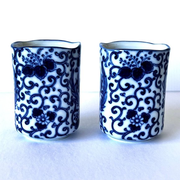 Japanese Tea Set - Phoenix Bird Porcelain - Picture 6 of 16